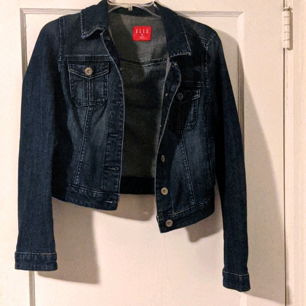 Elle Dark Denim Jacket